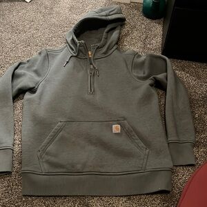 Carhartt 3/4 zip sweatshirt